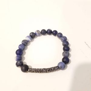 Natural Stone Beaded Bracelet